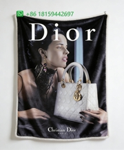 Dior Throw Blankets